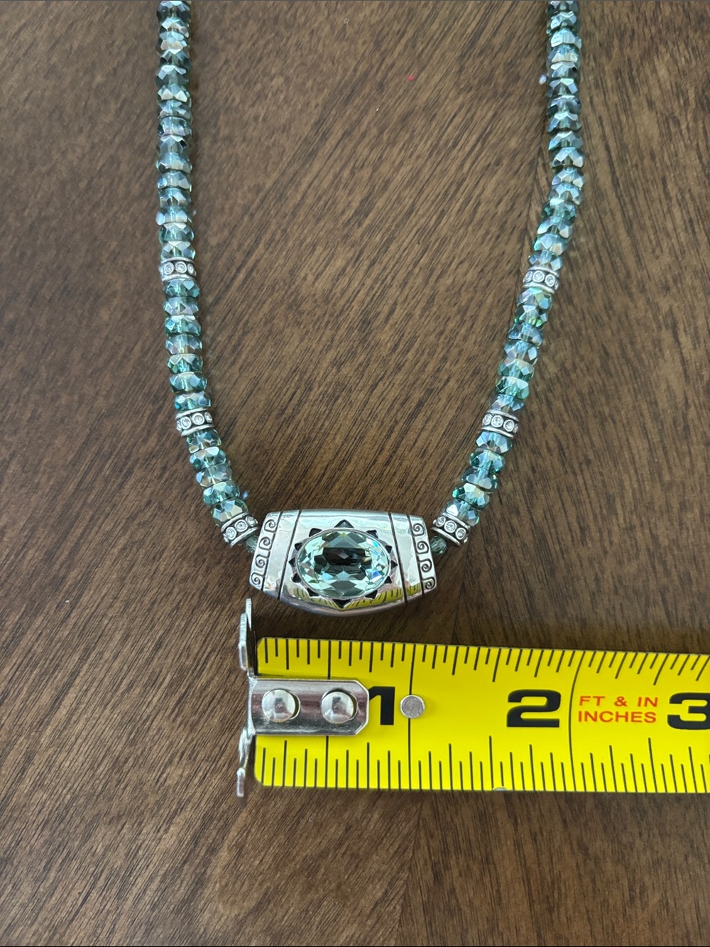 Brighton Clarita Gem Green Beaded
Pendant Necklace - Picture 4 of 9